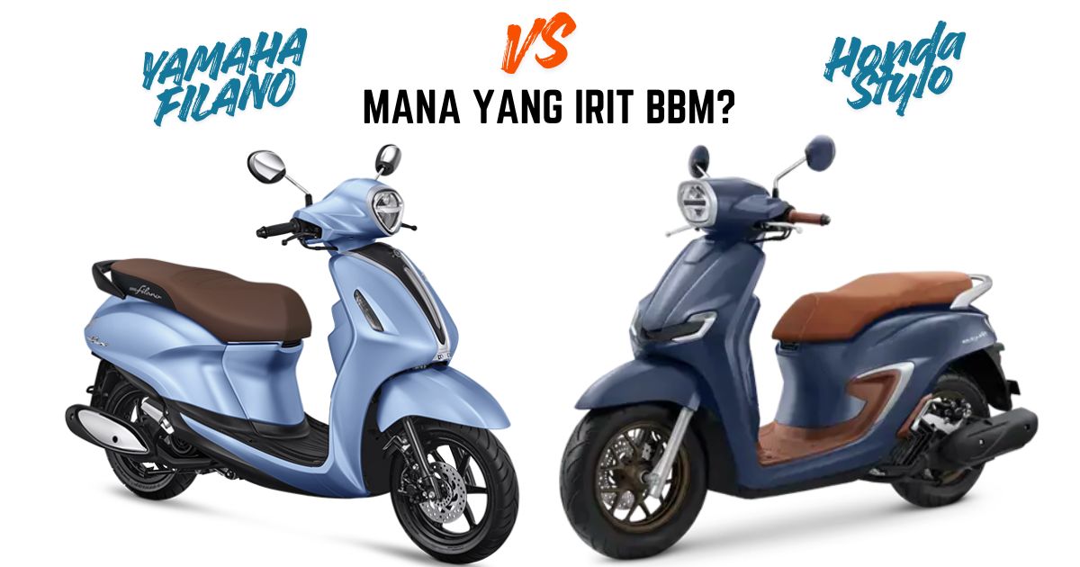 Duel Yamaha Filano vs Honda Stylo Motor Matic Stylish, Mana yang Irit BBM?